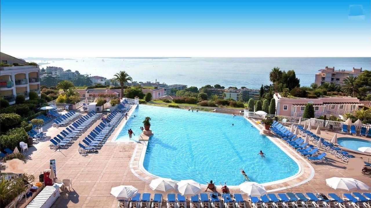 Exceptionnel Sur Cannes Vue Mer Piscine Exteriér fotografie